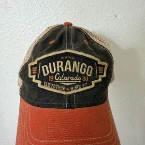 Legacy Men's Black and Orange Durango Cap